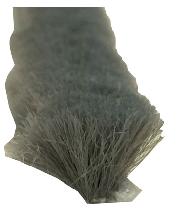 High Density Windo-Pile Weatherstrip - 100' Roll