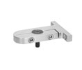 CRL AGT3BS AGT3 Horizontal Mount Pivot Bracket - Brushed Stainless