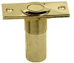 CRL AMR208BR Dust Proof Keeper Non-Locking - Polished Brass
