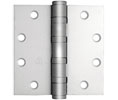 CRL BB20A 4-1/2" x 4-1/2" Full Mortise Removable Pin Heavy Weight - Ball Bearing Square Hinge - Satin Chrome