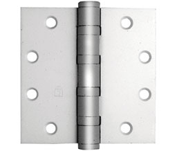 CRL BB25NRPA 4-1/2" x 4-1/2" Full Mortise Non-Removable Pin Heavy Weight - Ball Bearing Square Hinge - Satin Chrome