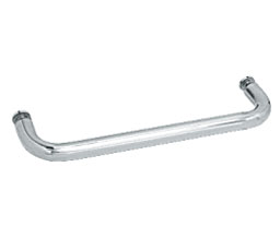 CRL BMNW12CH BM Series 12" Single-Sided Towel Bar Without Metal Washers - Polished Chrome