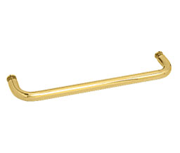 CRL BMNW24BR BM Series 24" Single-Sided Towel Bar Without Metal Washers - Polished Brass
