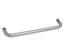 CRL BMNW24PN BM Series 24" Single-Sided Towel Bar Without Metal Washers - Polished Nickel