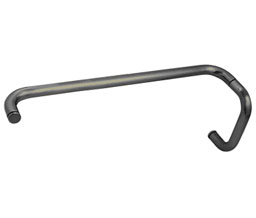 CRL BMNW6X180RB BM Series 6" Pull Handle 18" Towel Bar Combination Without Metal Washers - Oil Rubbed Bronze