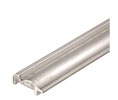 CRL BT484BN Essence Series Bottom Tracks for Sliding Door Systems - Brushed Nickel