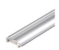 CRL BT484CH Essence Series Bottom Tracks for Sliding Door Systems - Polished Chrome