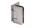 CRL C0L044BN Cologne 044 Series Wall Mount Offset Back Plate Hinge - Brushed Nickel