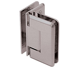 CRL C0L092BN Cologne 092 Glass-to-Glass Mount Hinge - Brushed Nickel