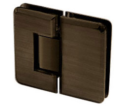 CRL C0L180BBRZ Cologne 180 Series 180 Degree Glass-to-Glass Hinge ...