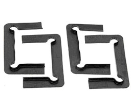 CRL C0LGK1 Cologne Series Hinge Replacement Gasket Pack With Fin - Black Neoprene