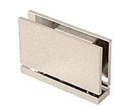 CRL CAR01SN Cardiff Series Top or Bottom Mount Hinge - Satin Nickel