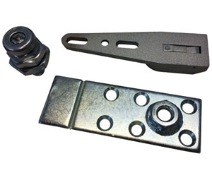 CRL CRL8010HDP Heavy-Duty Adjustable Dual-Purpose Floor or Threshold Bottom Pivot Set