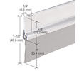 CRL DB005AV36 36" Extruded Aluminum and Vinyl Door Sweep - Aluminum