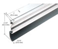 CRL DB019AV36 Residential Automatic Door Sweep for 36" Door - Aluminum