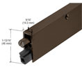 CRL DB035DV36 Commercial Medium-Duty Automatic Door Bottom for 36" Door - Dark Bronze Anodized