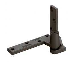 CRL DH14222L Bottom 3/4" Offset Left Hand Pivot - Dark Bronze