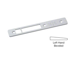 CRL DH19111L Left Hand Optional Faceplate for Offset Hung Single Door - Aluminum