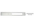 CRL DL48BS Strike Faceplate for Use With DH410 and DT410 Series Center Locks - Brushed Stainless