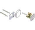 CRL DL911SCKAA Rim Keyed Cylinder - Schlage "C" Keyway - Keyed Alike - Aluminum