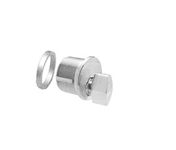 CRL DRA20SA Mortise Thumbturn Cylinder - Satin Anodized