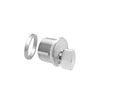CRL DRA20SA Mortise Thumbturn Cylinder - Satin Anodized