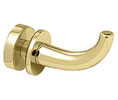 CRL DRH1BR Designer Robe Hook - Polished Brass