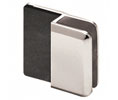 CRL DSBEV1CH Beveled Style Frameless Shower Door Stop - Polished Chrome