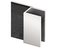 CRL DSSQ1CH Square Style Frameless Shower Door Stop - Polished Chrome