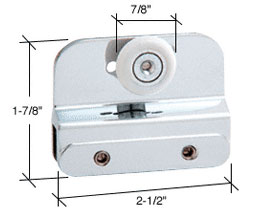 CRL EK671BA Inside Top Hanger Bracket - Brite Anodized