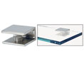 CRL FA10CH Small Square 10 Series Interior Shower Shelf Clamp - Polished Chrome