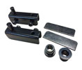 CRL GDH5BL Standard Mount Glass Door Hinge - Black
