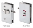 CRL GE90SCACH Geneva Series Sliding Block Lock for RPS - Polished Chrome