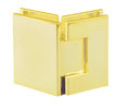CRL GEN045BR Geneva 045 Series 135 Degree Glass-to-Glass Hinge - Polished Brass