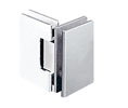 CRL GEN092CH Geneva 092 Glass-to-Glass Mount Hinge - Polished Chrome