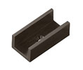CRL HYD080RB Guide for Hydroslide - Oil Rubbed Bronze