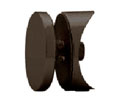 CRL HYDG1800RB 180 Degree Hydroslide Glass-to-Sliding Track Connector - Oil Rubbed Bronze