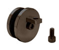 CRL HYDG900RB 90 Degree Hydroslide Glass-to-Sliding Track Connector - Oil Rubbed Bronze