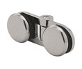 CRL HYDH180BN Hydroslide Bi-Fold Glass-to-Glass Hinge - Brushed Nickel