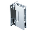 CRL JRG037CH Junior Geneva 037 Series Wall Mount Full Back Plate Hinge - Chrome