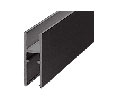 CRL LK610BL Aluminum H-Bar - Flat Black