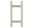 CRL LP6X6PN Ladder Style 6" Back-to-Back Pull Handle - Polished Nickel