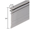 CRL M6040 "T" 36" Shower Door Vinyl Sweep - Gray