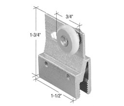 CRL M6145 3/4" Sliding Shower Door Roller and Bracket