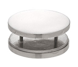 CRL MFC30 180 Degree Mall Front Clamp - Polished Stainless