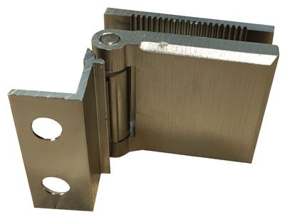 Brushed Nickel Mini Hinge -