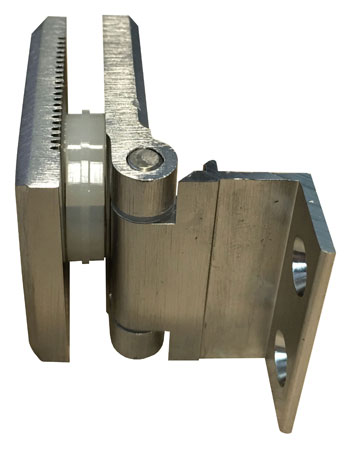 Brushed Nickel Mini Hinge -