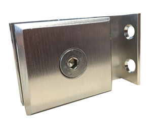 CRL MH1LBN Brushed Nickel Mini Hinge -"L" Plate Style