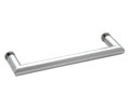 CRL MT18CH "MT" Series 18"  Round Tubing Mitered Corner Single-Sided Towel Bar - Polished Chrome