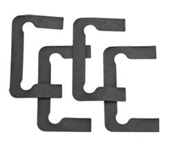 CRL P1NGASK Gasket Replacement Kit for Pinnacle Hinges - Black Neoprene